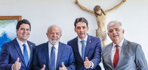 Ato ocorreu em reunião privada, no Palácio do Planalto - Foto: Ricardo Stuckert - PR